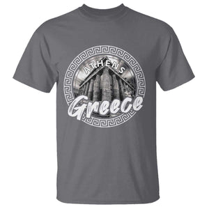 Greece Athens Parthenon Acropolis T Shirt TS09 Charcoal Print Your Wear