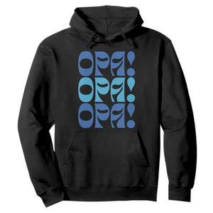 Greek Oops Opa Hoodie TS09 Black Print Your Wear