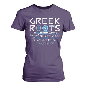 Greek Roots Pride T Shirt For Women TS09 Purple Print Your Wear