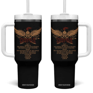 Odysseus World Tour Tumbler With Handle Ancient Greek Epic Mythlogy TS09 One Size: 40 oz Black Print Your Wear