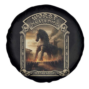 Trojan Horse Spare Tire Cover Ancient Greek Epic Mythlogy History Lover TS09 Print Your Wear