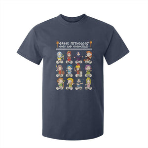 Greek Mythology T Shirt For Kid Gods And Goddesses TS09 Navy Print Your Wear