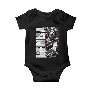 Greek Mythology Medusa Baby Onesie TS09 Black Print Your Wear