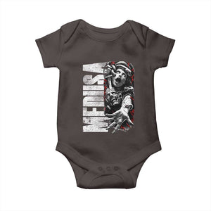 Greek Mythology Medusa Baby Onesie TS09 Dark Chocolate Print Your Wear