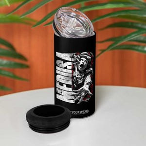 Greek Mythology Medusa 4 in 1 Can Cooler Tumbler TS09 Print Your Wear