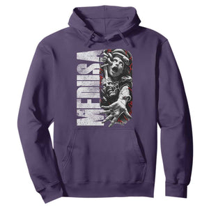Greek Mythology Medusa Hoodie TS09 Purple Print Your Wear