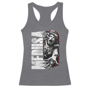 Greek Mythology Medusa Racerback Tank Top TS09 Charcoal Print Your Wear