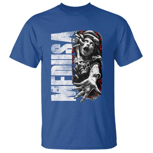 Greek Mythology Medusa T Shirt TS09 Royal Blue Print Your Wear