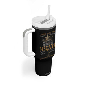 Greek Mythology Hecate Triple Goddess Tumbler With Handle Goddess World Tour Persephone Artemis TS09 Print Your Wear