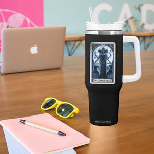 Greek Mythology Hecate Triple Goddess Tumbler With Handle Moon Pagan Gothic Witch TS09 Print Your Wear