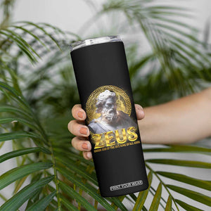 Greek Mythology Zeus Skinny Tumbler God Of The Sky King Of All Gods TS09 Print Your Wear