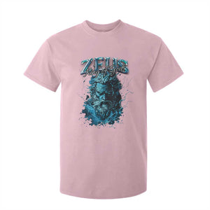Greek Mythology Zeus T Shirt For Kid King Of Gods TS09 Light Pink Print Your Wear