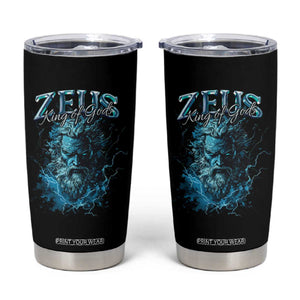 Greek Mythology Zeus Tumbler Cup King Of Gods TS09 Black Print Your Wear