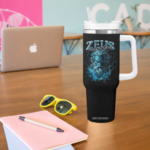 Greek Mythology Zeus Tumbler With Handle King Of Gods TS09 Print Your Wear