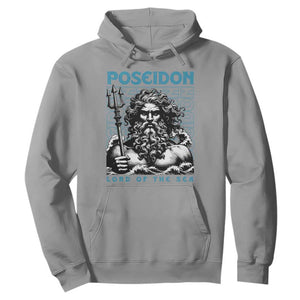 Greek Mythology Poseidon Hoodie Lord Of The Sea Trident TS09 Sport Gray Print Your Wear