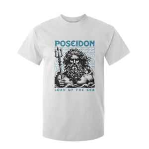 Greek Mythology Poseidon T Shirt For Kid Lord Of The Sea Trident TS09 White Print Your Wear