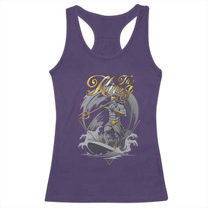 Greek Mythology Poseidon Racerback Tank Top The King Triton Mermaid Dad TS09 Purple Print Your Wear