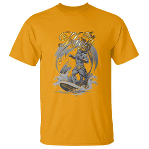 Greek Mythology Poseidon T Shirt The King Triton Mermaid Dad TS09 Gold Print Your Wear