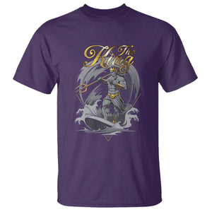 Greek Mythology Poseidon T Shirt The King Triton Mermaid Dad TS09 Purple Print Your Wear