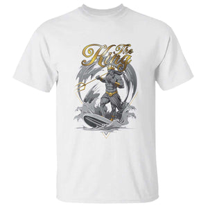 Greek Mythology Poseidon T Shirt The King Triton Mermaid Dad TS09 White Print Your Wear