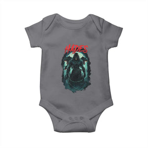 Greek Mythology Hades Baby Onesie God Of The Underworld Cerberus TS09 Charcoal Print Your Wear