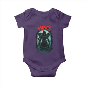 Greek Mythology Hades Baby Onesie God Of The Underworld Cerberus TS09 Purple Print Your Wear
