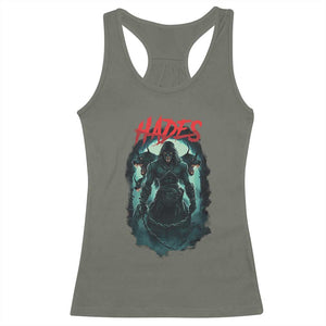 Greek Mythology Hades Racerback Tank Top God Of The Underworld Cerberus TS09 Military Green Print Your Wear