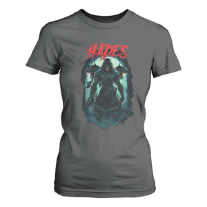 Greek Mythology Hades T Shirt For Women God Of The Underworld Cerberus TS09 Dark Heather Print Your Wear