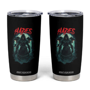 Greek Mythology Hades Tumbler Cup God Of The Underworld Cerberus TS09 Black Print Your Wear