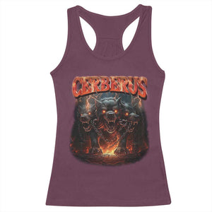 Greek Mythology Hades Cerberus Racerback Tank Top TS09 Maroon Print Your Wear