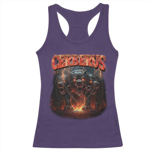 Greek Mythology Hades Cerberus Racerback Tank Top TS09 Purple Print Your Wear