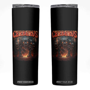 Greek Mythology Hades Cerberus Skinny Tumbler TS09 Black Print Your Wear