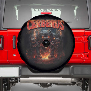 Greek Mythology Hades Cerberus Spare Tire Cover TS09 Black Print Your Wear