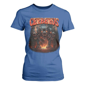 Greek Mythology Hades Cerberus T Shirt For Women TS09 Royal Blue Print Your Wear