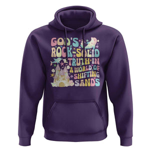 Scuba VBS 2024 Hoodie God's Rock Solid Vacation Bible School Christian TS09 Purple Print Your Wear