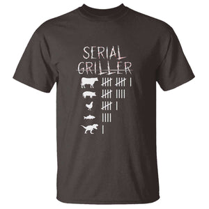 Funny Chelf T Shirt Serial Griller Grilling BBQ Pitmaster TS09 Dark Chocolate Print Your Wear