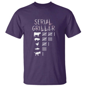 Funny Chelf T Shirt Serial Griller Grilling BBQ Pitmaster TS09 Purple Print Your Wear