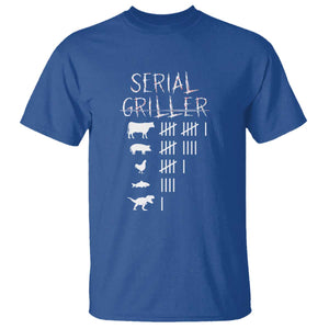 Funny Chelf T Shirt Serial Griller Grilling BBQ Pitmaster TS09 Royal Blue Print Your Wear