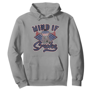 Funny BBQ Grilling Hoodie Mind If I Smoke Smoker TS09 Sport Gray Print Your Wear