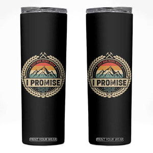 Geologist Skinny Tumbler Just One More Rock I Promise Rock Collector TS09 Black Print Your Wear