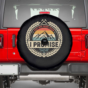 Geologist Spare Tire Cover Just One More Rock I Promise Rock Collector TS09 Black Print Your Wear