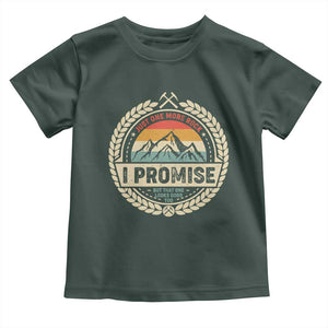 Geologist Toddler T Shirt Just One More Rock I Promise Rock Collector TS09 Dark Forest Green Print Your Wear
