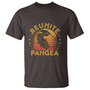 Funny Geologist Reunite Pangaea T Shirt TS09 Dark Chocolate Print Your Wear