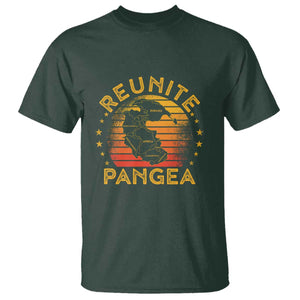 Funny Geologist Reunite Pangaea T Shirt TS09 Dark Forest Green Print Your Wear