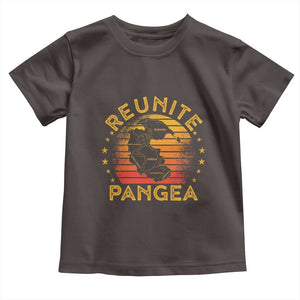 Funny Geologist Reunite Pangaea Toddler T Shirt TS09 Dark Chocolate Print Your Wear