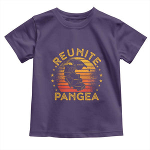 Funny Geologist Reunite Pangaea Toddler T Shirt TS09 Purple Print Your Wear