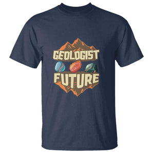Future Geologist T Shirt Geology Student Earth Science TS09 Navy Print Your Wear