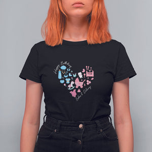 Happy Birthday Specialist Labor and Delivery RN or OB Nurse T Shirt For Women TS09 Black Printyourwear