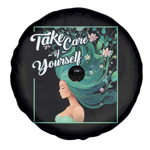 Mental Health Spare Tire Cover Take Care Of Yourself Self-Love Body Positive TS09 Print Your Wear