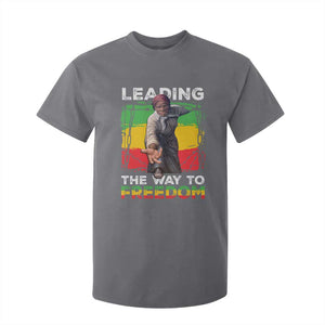 Harriet Tubman T Shirt For Kid Leading The Way To Freedom Black History TS09 Charcoal Print Your Wear